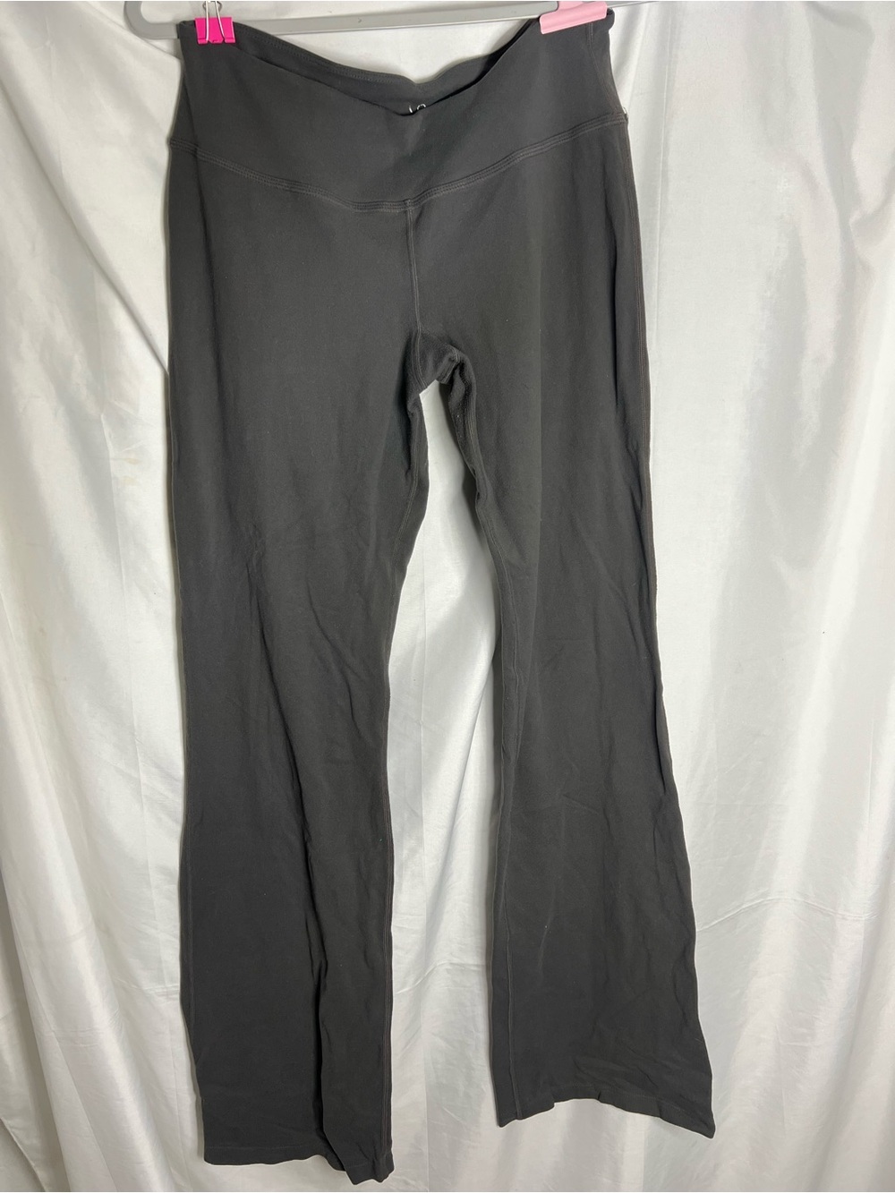 Beyond Yoga Charcoal Flare Leg Yoga Pants